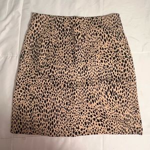 Brandy Melville Leopard pencil skirt